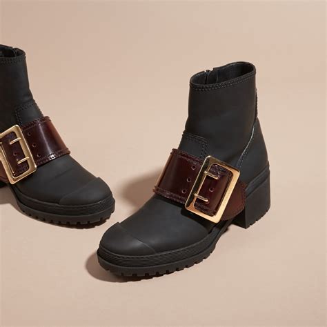 burberry 2012 women booties|burberry adjustable buckle boots.